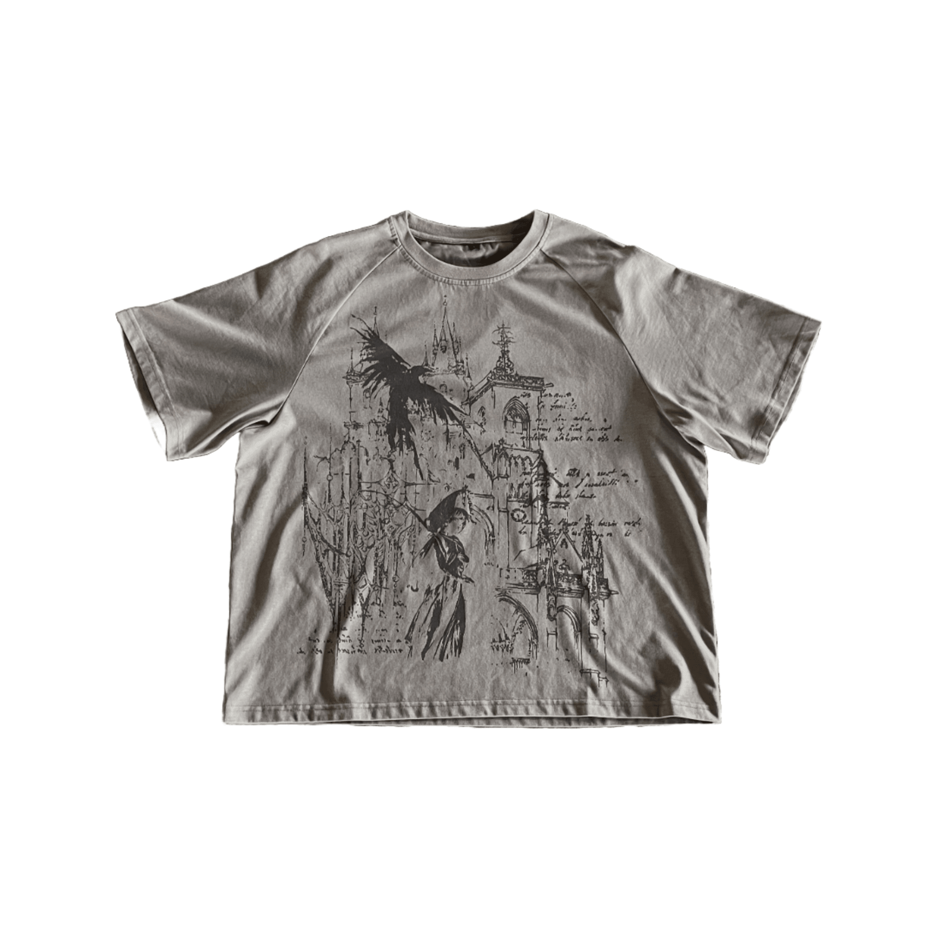 Fallen Angel Tee (Cement)